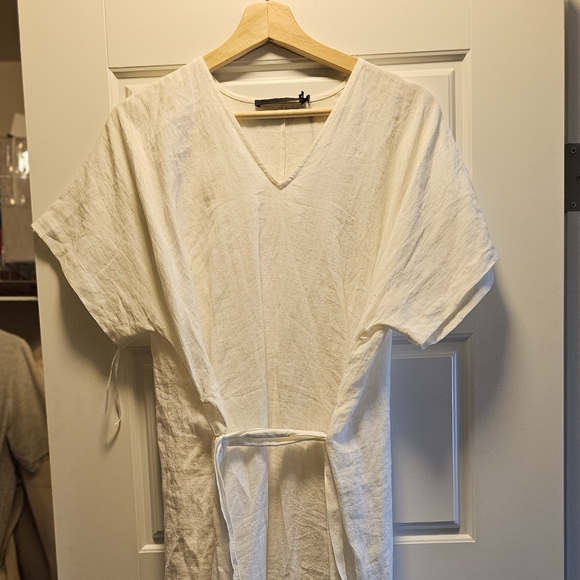 Jenni Kayne 100% Linen Coverup Dress S/M - Picture 4 of 4